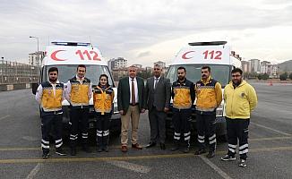 Ambulans personeline sürüş teknikleri eğitimi