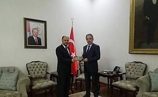 Başkan Özaltun'dan Vali Toprak'a ziyaret