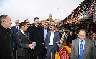 Çevre ve Şehircilik Bakanı Kurum Nevşehir'de