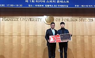 Güney Kore'de 1. Türkçe Konuşma Yarışması