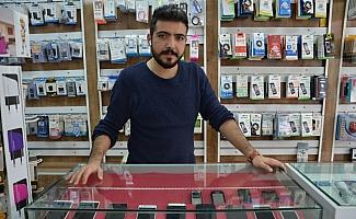 Karaman'da cep telefonu hırsızlığı güvenlik kamerasında
