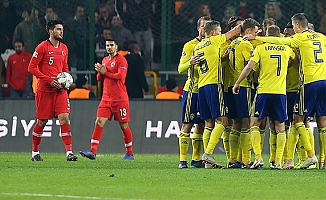 Türkiye-İsveç maçı...