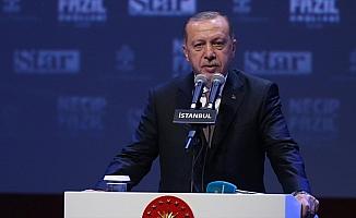 Cumhurbaşkanı Erdoğan: Necip Fazıl Ödülleri fikir dünyamızı zenginleştirdi