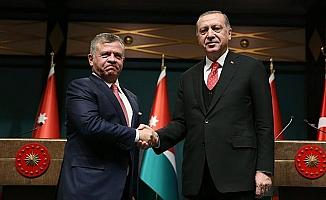 Cumhurbaşkanı Erdoğan, Ürdün Kralı 2. Abdullah ile görüştü