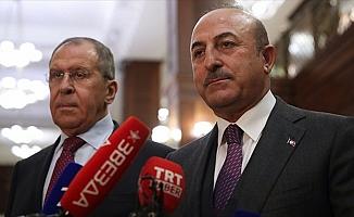 Dışişleri Bakanı Çavuşoğlu: Terör örgütlerinin Suriye'den temizlenmesi konusunda ortak irademiz var