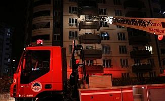 Kayseri'de ev yangını