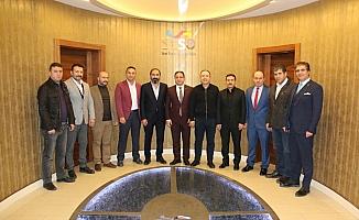 Sivasspor yönetiminden STSO'ya ziyaret