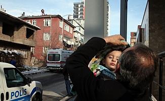 Ankara'da soba külü yangına neden oldu