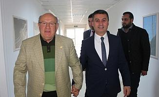 Başkan adayı Şimşek'tan eski belediye başkanlarına ziyaret