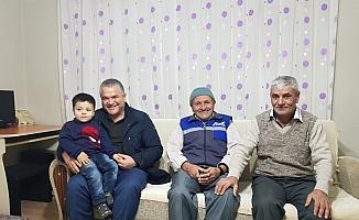 Belediye Başkanı Karahan'ın ev ziyaretleri