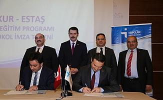 İŞKUR ve ESTAŞ işbaşı eğitim programı protokolü imzaladı