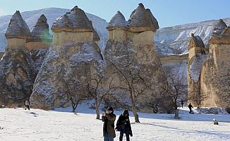 Kapadokya'daki turist sayısında tarihi rekor