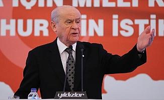 MHP Genel Başkanı Bahçeli: Kaos hazırlığı yapan siyasi maskaralardan sorulacak hesabımız var
