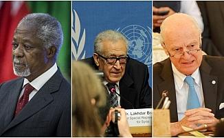 Suriye krizi üç BM temsilcisi eskitti