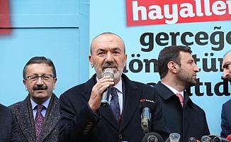 Bakan Gül, AK Parti'nin Yenimahalle seçim bürosunu açtı
