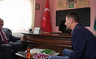 Bozkır Ziraat Odası Başkanı Öztürk'e ziyaretler