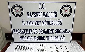 Kayseri'de tarihi eser operasyonu