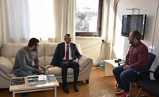 Kırıkkale Valisi Yunus Sezer'den AA'ya ziyaret