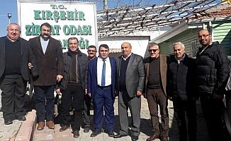 Kırşehir TSO'dan Ziraat Odası'na ziyaret