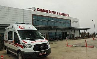 Kırşehir'de bıçaklı kavga: 1 yaralı