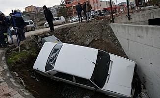 Suşehri'nde trafik kazası: 1 yaralı