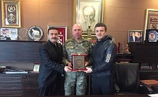 Tugay Komutanı Tuğgeneral Erbakan Sivasspor'u ziyaret etti