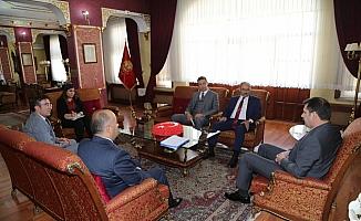 DAP Başkanı Demir, Vali Ayhan'ı ziyaret etti