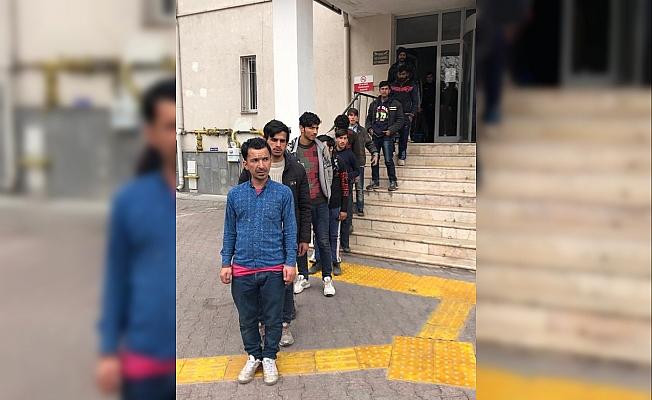 Kayseri'de 36 düzensiz göçmen yakalandı