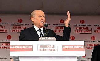 MHP Genel Başkanı Devlet Bahçeli: Türkiye düşmanlarının yancılığına zillet ittifakı heves etmiştir