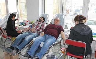 Derinkuyu'da kan bağışı kampanyası