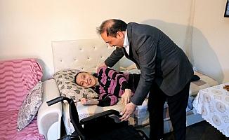 Eskişehir'de engellilere tekerlekli sandalye