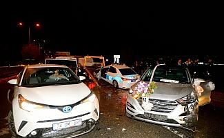 Eskişehir'de zincirleme trafik kazası: 1 yaralı