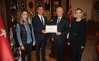 Gölbaşı Belediye Başkanı Şimşek, mazbatasını aldı
