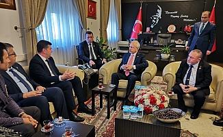 Kemal Kılıçdaroğlu'nun kabulü