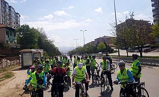 Kırıkkale'de 9. Yeşilay Bisiklet Turu düzenlendi