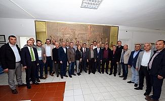 Kırşehir TSO'dan Başkan Ekicioğlu'na ziyaret