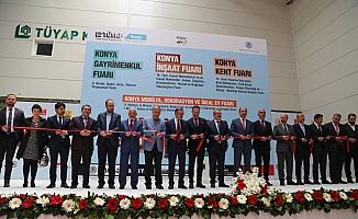 Konya'da 4 fuar birden açıldı