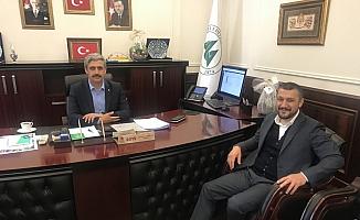 Milletvekili Açıkgöz'den Belediye Başkanı Köse'ye ziyaret