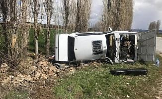 Yozgat'ta trafik kazası : 1 yaralı
