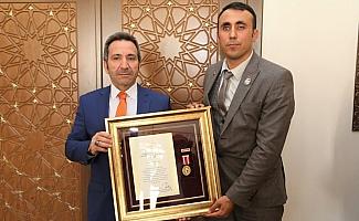 Aksaray'da Devlet Övünç Madalyası ve Beratı Tevcih Töreni