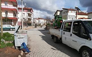 Beyşehir'de belediyenin ilaçlama çalışmaları