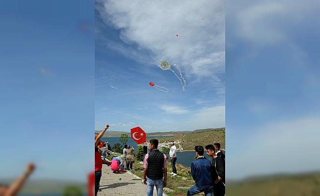 Kırıkkale'de uçurtma şenliği düzenlendi