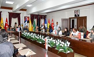 Peyzaj Mimari Odası Yönetim Kurulu üyeleri, Nallıhan Belediyesini ziyaret etti
