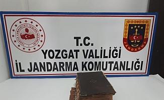 Yozgat'ta tarihi eser operasyonu