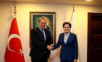 AB Türkiye Delegasyonu Başkanı Berger'den, Akşener'e ziyaret