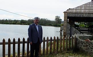 Başkan İlbey, Ulaş gölünde incelemelerde bulundu