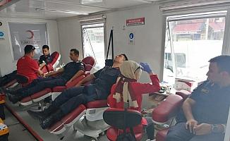 Beyşehir'de jandarmadan kan bağışı kampanyası