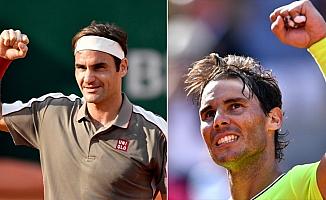Fransa Açık'ta Nadal ve Federer yarı finalde