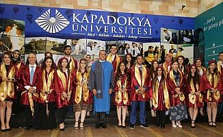 Kapadokya Üniversitesi'nde mezuniyet töreni