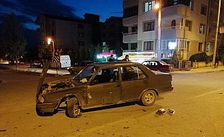 Konya'da iki otomobil çarpıştı: 4 yaralı